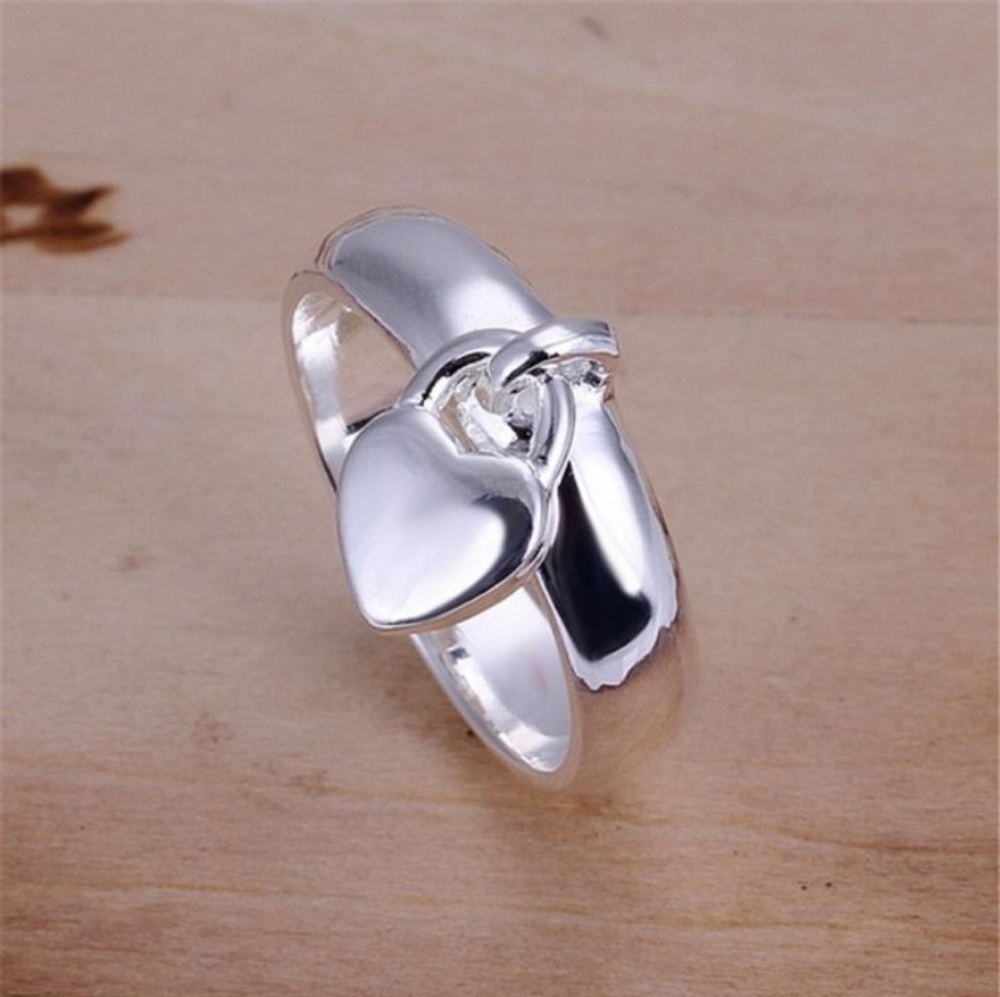 Top Selling! Silver Heart Locket Ring - Picture 4 of 4